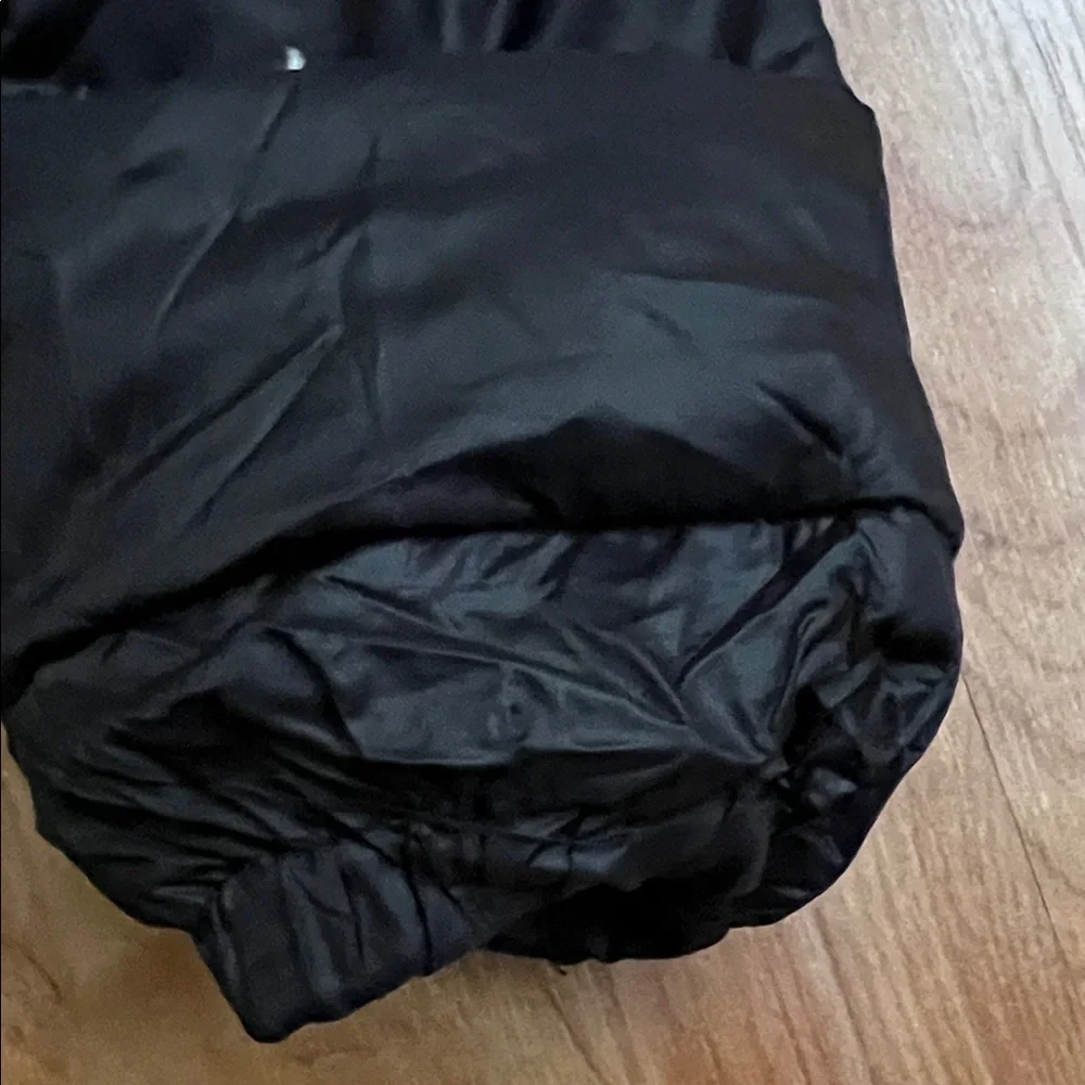 Halogen Black Puffer Down Jacket sz Small